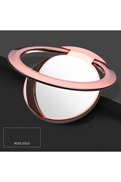 Choice حامل خاتم عالمي ذهبي وردي اللون، يدور 360 درجة، مناسب للهواتف المحمولة...