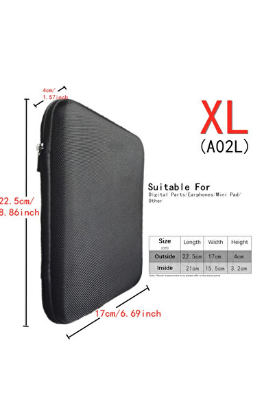 Choice XL Large Capacity Travel Electronics Accessories Organizer Tablet Hard...
