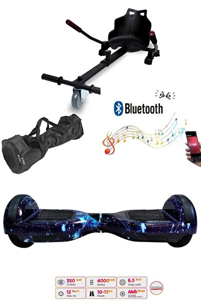 CityMate Elektrikli Kaykay Scooter Hoverboard Akıllı Denge 6.5 Inch + HoverKa...
