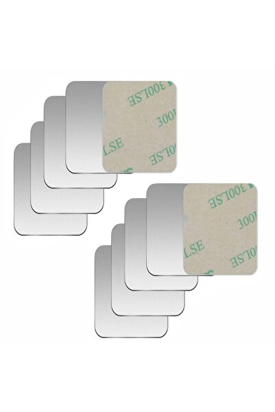 Choice 10pcs Silver 35x45mm 10PCS Thin Metal Plate Disk For Magnetic Car Phon...