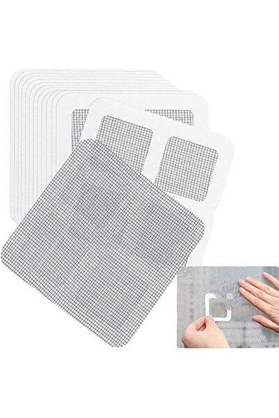 Arabest 50Pcs Screen Repair Sticker for Window, Self Adhesive Screen Door Repair, Window Screen Repair Tape