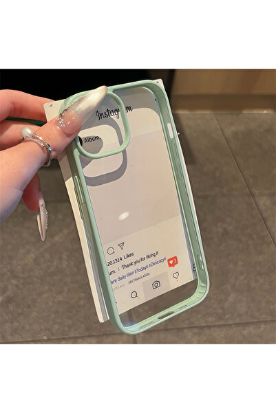 Choice iPhone 16 Green Luxury Clear Candy Color Case For iPhone 17 Air 16 15 ...