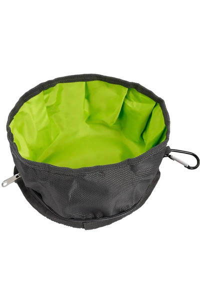 Choice grey 1100ML Large Capacity Dog Drinking Water Container Foldable Dog Water Bowl Food Storage Bag Out