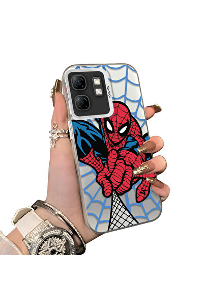 ucuc جراب هاتف سيليكون واقي بتصميم سبايدرمان الشهير متوافق مع هاتف انفينيكس ه...