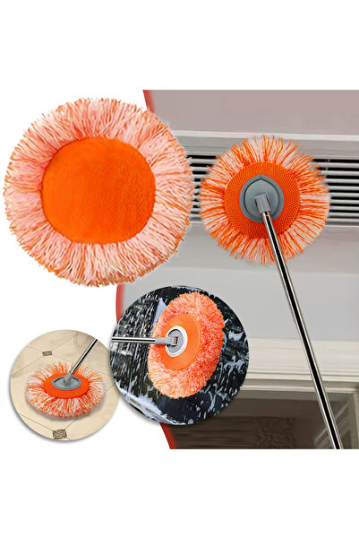 Choice1 برتقالي، قطعة واحدة، 1/3 قطع، دائري 17 سم، وسادات من الألياف الدقيقة ...