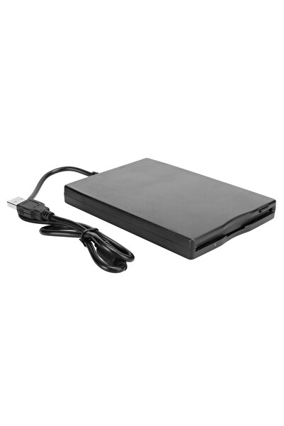 Choice black External Floppy Drive Disk Floppy Drive Disk Portable Floppy Drive 3.5‑Inch Card Reader Comput