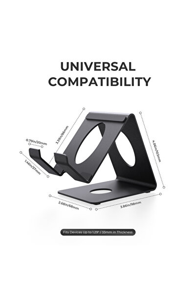 Alloet Black For ROG Xbox Ally/X Desktop Stand Game Consoles Metal Holder Bra...