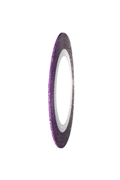 SELA Narrow Glitter Tape - Purple