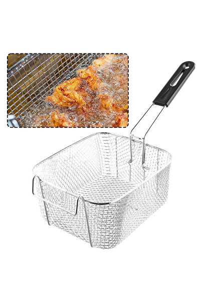 Choice أسياخ مقلية صغيرة، بطاطس مقلية، سمك، سلال قلي، سلة قلي من الفولاذ المقاوم للصدأ، مصفاة، دجاج، وجبات خفيفة...