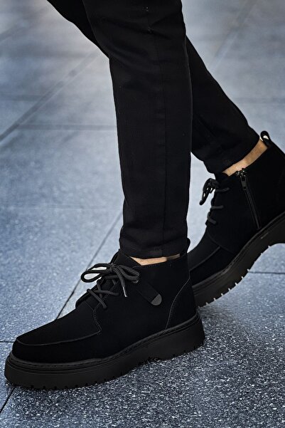 King Crow Mn213 - Sst Bryggen Men's Boots Black