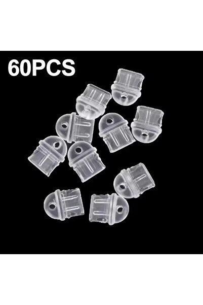 Choice 60 قطعة من سدادة الغبار الشفافة من النوع C لحماية منفذ الشحن من الغبار...