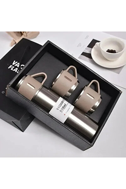 Choice طقم ذهبي سعة 500 مل، زجاجة من الفولاذ المقاوم للصدأ معزولة بتفريغ الهو...