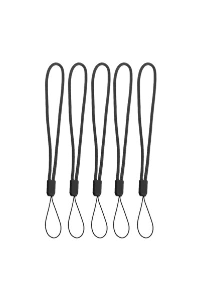Choice6 black 5pcs Lanyard for Cell Phone Camera Universal Hand 5pcs Wrist St...
