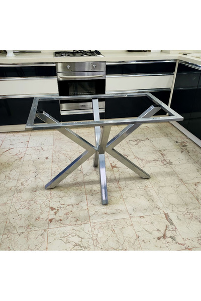 murat market plaza Emirhan E.100 D.60 H.73 Metal Masa Ayağı