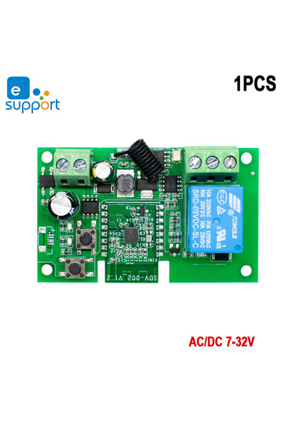 Choice1 جهاز فتح باب المرآب الذكي بتقنية الواي فاي، يعمل بجهد 7-32 فولت تيار ...