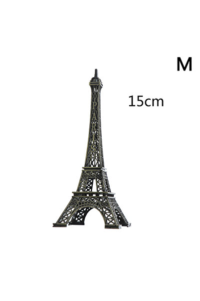 Choice مجسم برج إيفل باريسي مصغر، قطعة فنية تذكارية مصنوعة من سبيكة معدنية