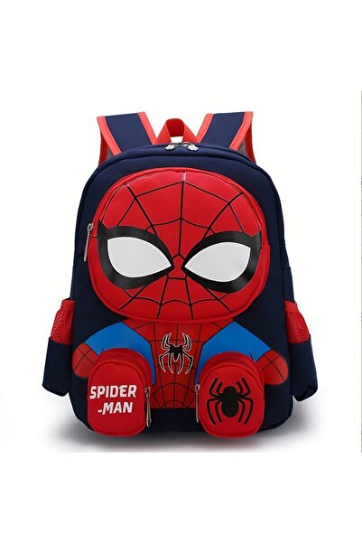 Choice حقيبة ظهر ديزني سبايدرمان باللون الأزرق الداكن، حقيبة ظهر خارجية قابلة...