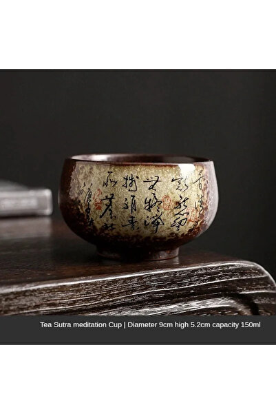 Choice 150ml Safe packaging Original ore retro master rough pottery tea cup kiln renovation tea cup large s