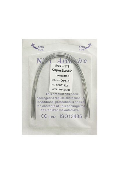 Choice20 018 Lower 10pcs/Pack AG Dental Orthodontic Arch Wires NITI Round / R...