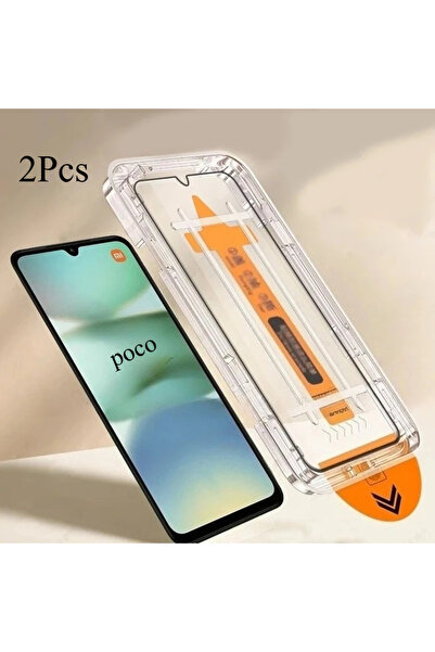 Choice Poco C75 2 Pcs 2Pcs For POCO C75 C85 4G C71 Tempered Glass Dust Free 9...