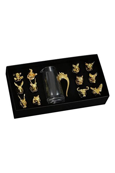 Choice طقم أكواب ويسكي على الطراز الصيني، طقم أكواب منزلية للحديقة والمنزل، هدية رائعة للرجال والآباء...