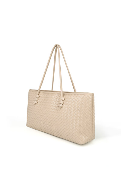 Mojeva Olivia Dikdörtgen Model Büyük Boy Kadın Baget El Ve Omuz Çantası