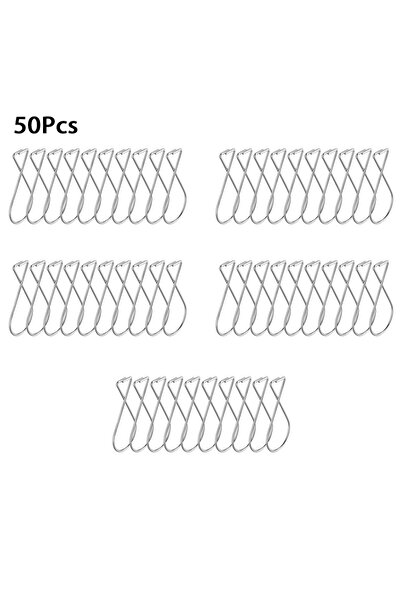 Choice 50Pcs 10-50Pcs Ceiling Hook Clips Drop Ceiling Hanger Hooks Grid Clips for Light Plant Office Home S