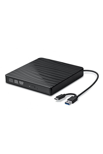 Choice3 محول ناسخ أقراص CD/DVD خارجي من النوع C، مقاس 9.5/12.7 مم، بمنفذ USB ...