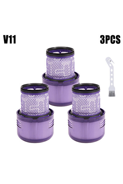 Choice 3 قطع من فلاتر مكنسة دايسون V11 SV17 SV14 SV22، قابلة للغسل وإعادة الا...