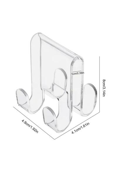 Choice خطافات معلقة فوق باب الحمام الزجاجي، خطافات موفرة للمساحة لتعليق الملابس.