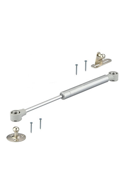 MegaVitrin Gazlı Amortisör Piston 100 N Kalkar Dolap Kapakları İçin 27 cm Gri...