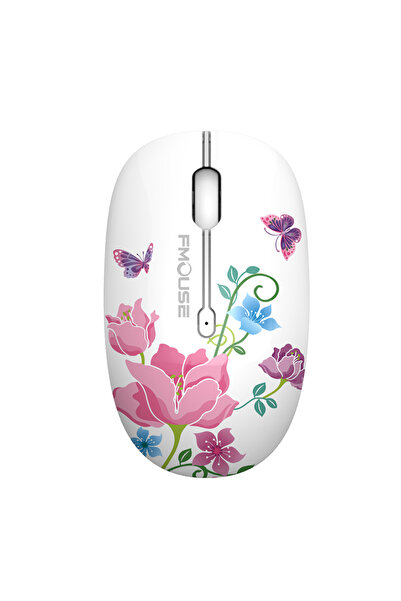 Choice Butterfly M101 Ergonomics Wireless Mouse 2.4G Cute Optical Cartoon Computer Silent Mice With USB Rec