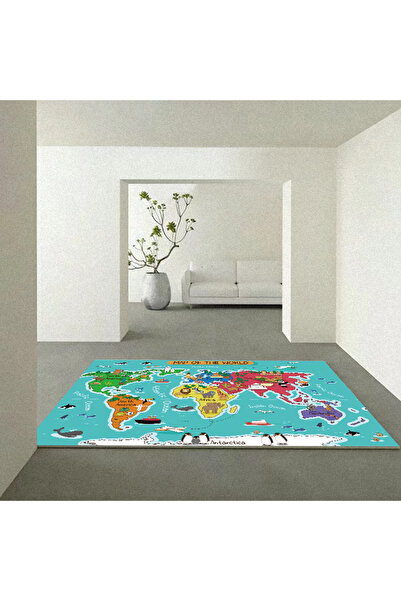 Factory Price - Jaxon's Map Of The World Rug
