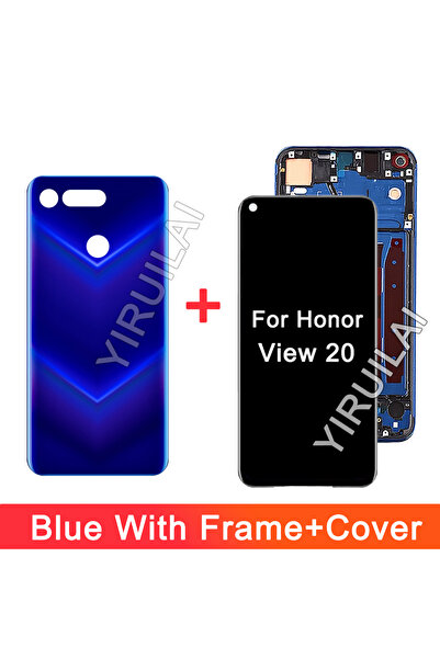 Choice3 غطاء إطار أزرق جديد تم اختباره لهاتف Honor View 20 (موديلات PCT-AL10،...