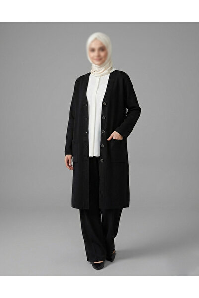 dcn giyim 1985 Women's Knitwear Cardigan-3108