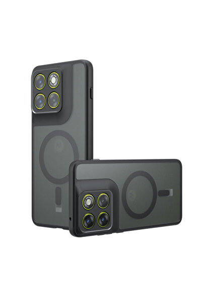 Techsuit Motorola Edge 70 PureFrost MagSafe, negru înghețat