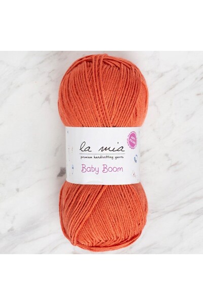 N&M STORE La mia baby boom brick color hand knitting yarn - 2533