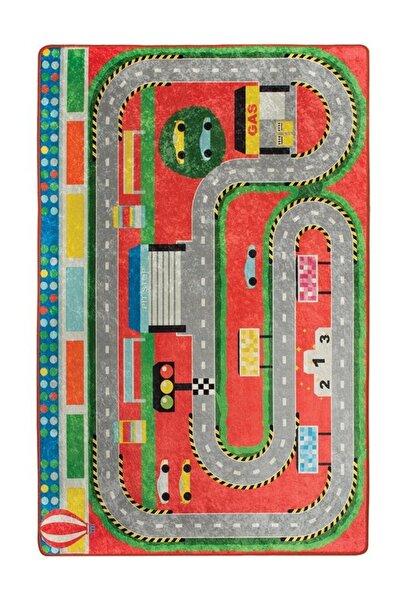 Chilai Home Station Red children's non-slip rug 150x200 cm