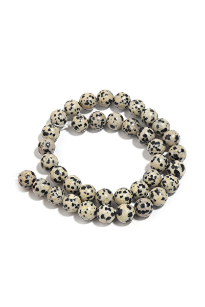 choice2 10mm-ap35pcs 4/6/8/10/12mm Natural Stone Round Beads Dalmatians Jaspe...