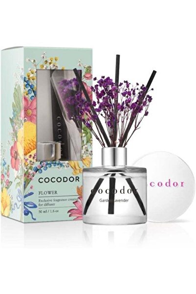 cocod'or موزع روائح صغير على شكل قصب/لافندر الحديقة / 1.6 أونصة (50 مل)
