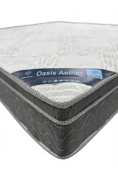 Oasis Cotton مرتبة سرير أثير (Aether) فندقية طبية بارتفاع 30 سم - واحة القطن راحة الغيوم ونعومة فائقة
