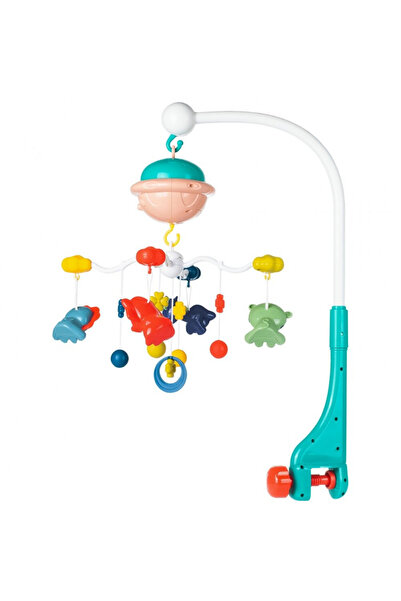 MalPlay Carusel muzical cu proiector pentru patut Happy Animals