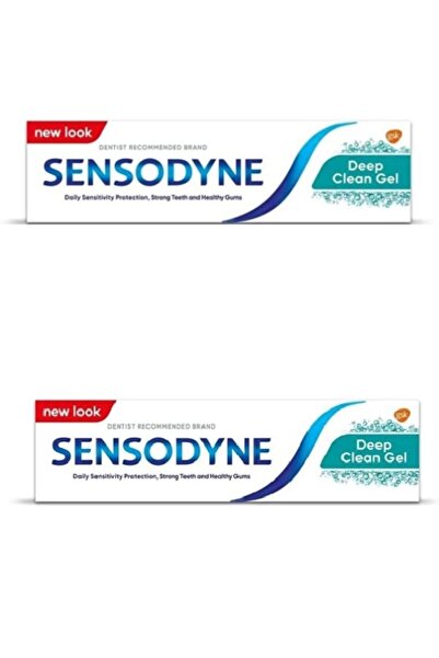 SENSODYNE PRONAMEL Two Sensodyne 75ml Deep Clean Gel Toothpaste tubes