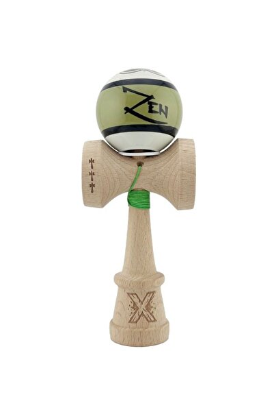OEM Kendama X Zen green 18 cm Big Cup – Professional Wooden Kendama for Tricks