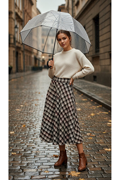 hancez Kaşe Etek 9304