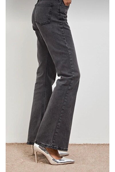 OMODA New Season//Lycra//High Waist//Is Flared Adin Denim Pants