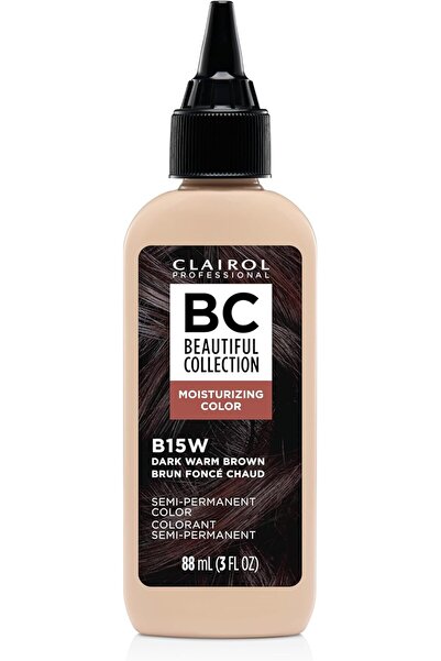 Clairol Professional Beautiful Collection Hair Color, 15w Dark Warm Brown, 3 oz