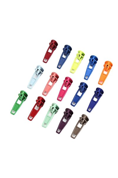 Choice33 ٢٠ قطعة من سحابات معدنية بألوان متنوعة عشوائية، من ٢٠ إلى ١٠٠ قطعة، ...