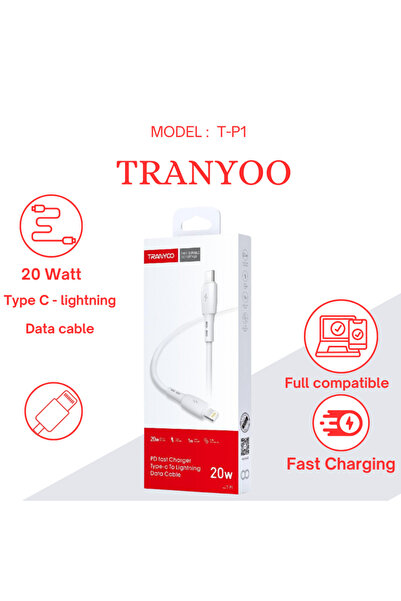 TRANYOO Fast Charging Cable 20W - Type C - iPhone