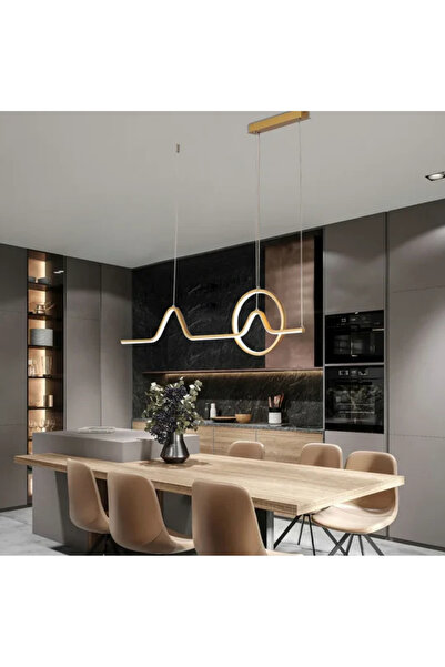 RONİSU AYDINLATMA Villa Maria Yemek Masası Led Avize RA-AVZ- 2654-70-38